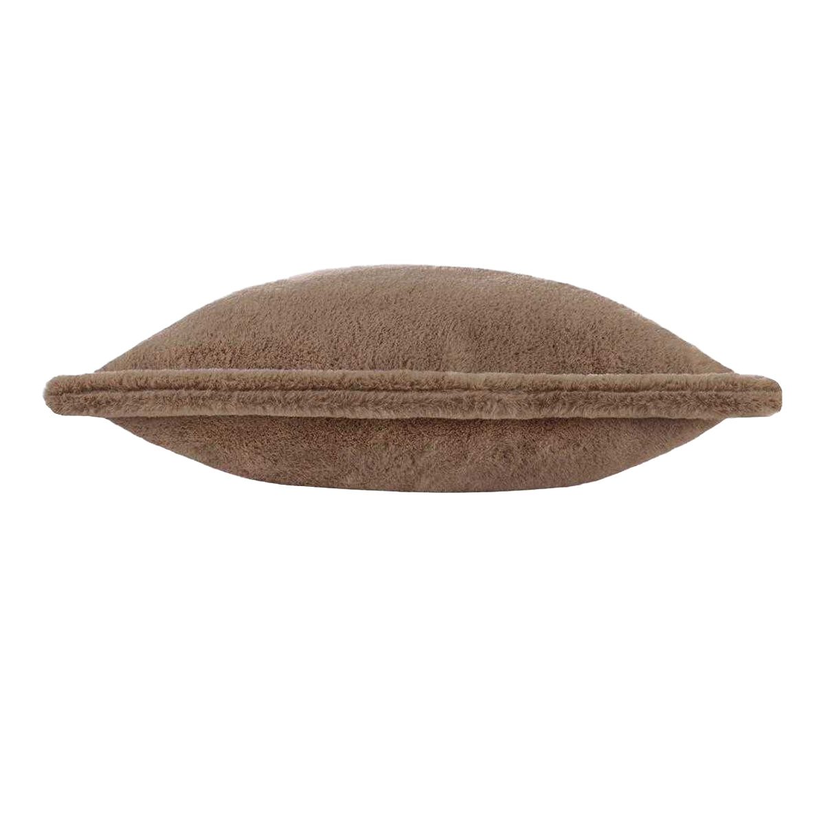 Mocha - Back - Furn Kallu Faux Fur Cushion Cover