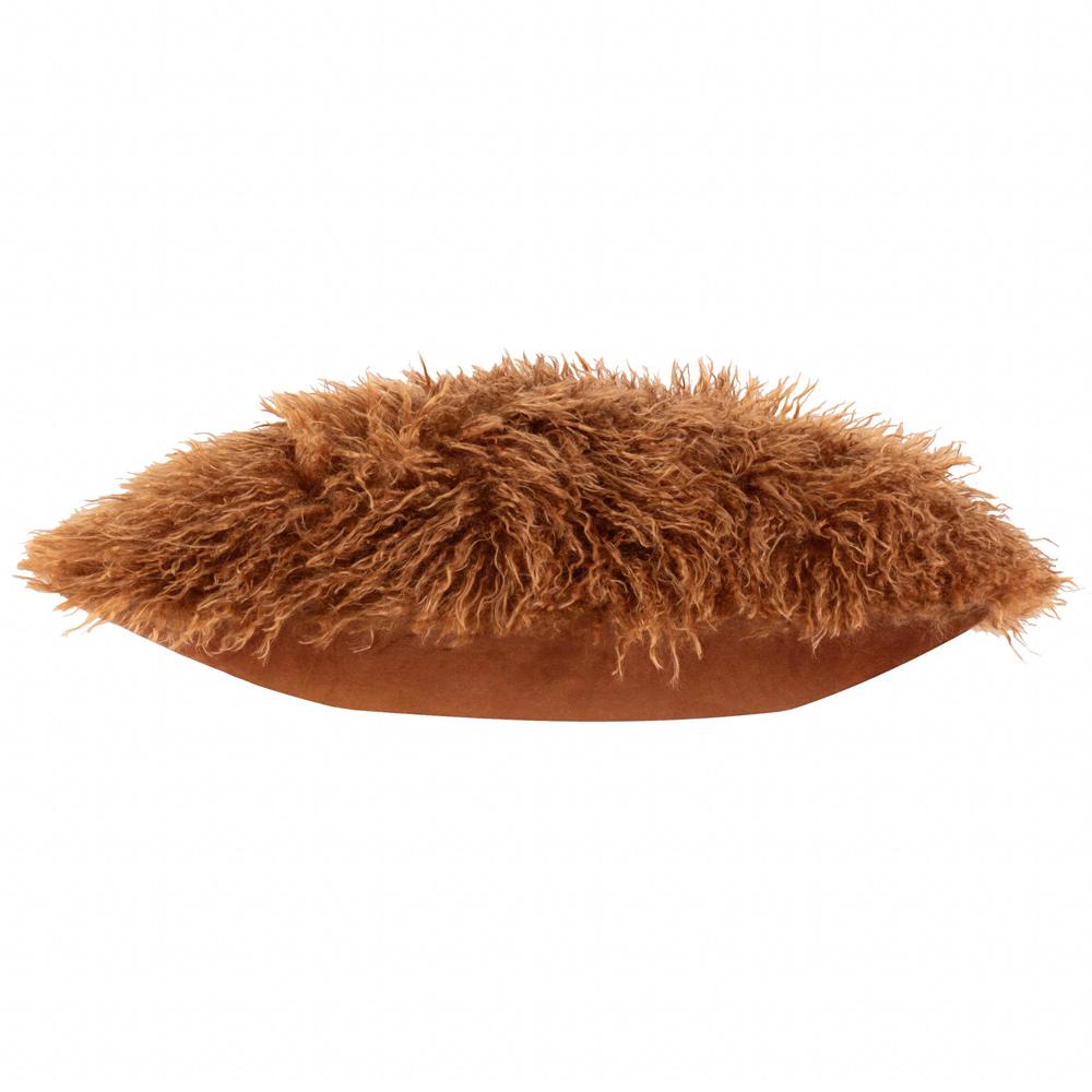 Ginger - Side - Furn Rowan Faux Fur Cushion Cover