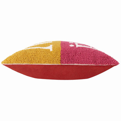 Multicoloured - Side - Furn Noel Loop Tufted Cushion Cover