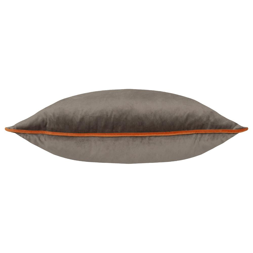 Mocha-Pumpkin - Back - Furn Meridian Velvet Cushion Cover