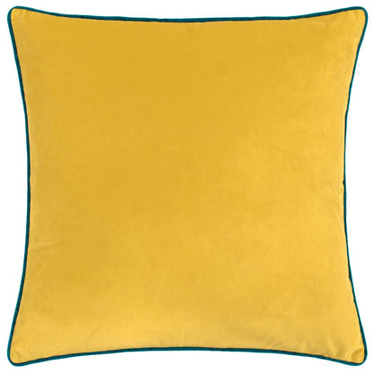 Cylon-Teal - Front - Furn Meridian Velvet Cushion Cover