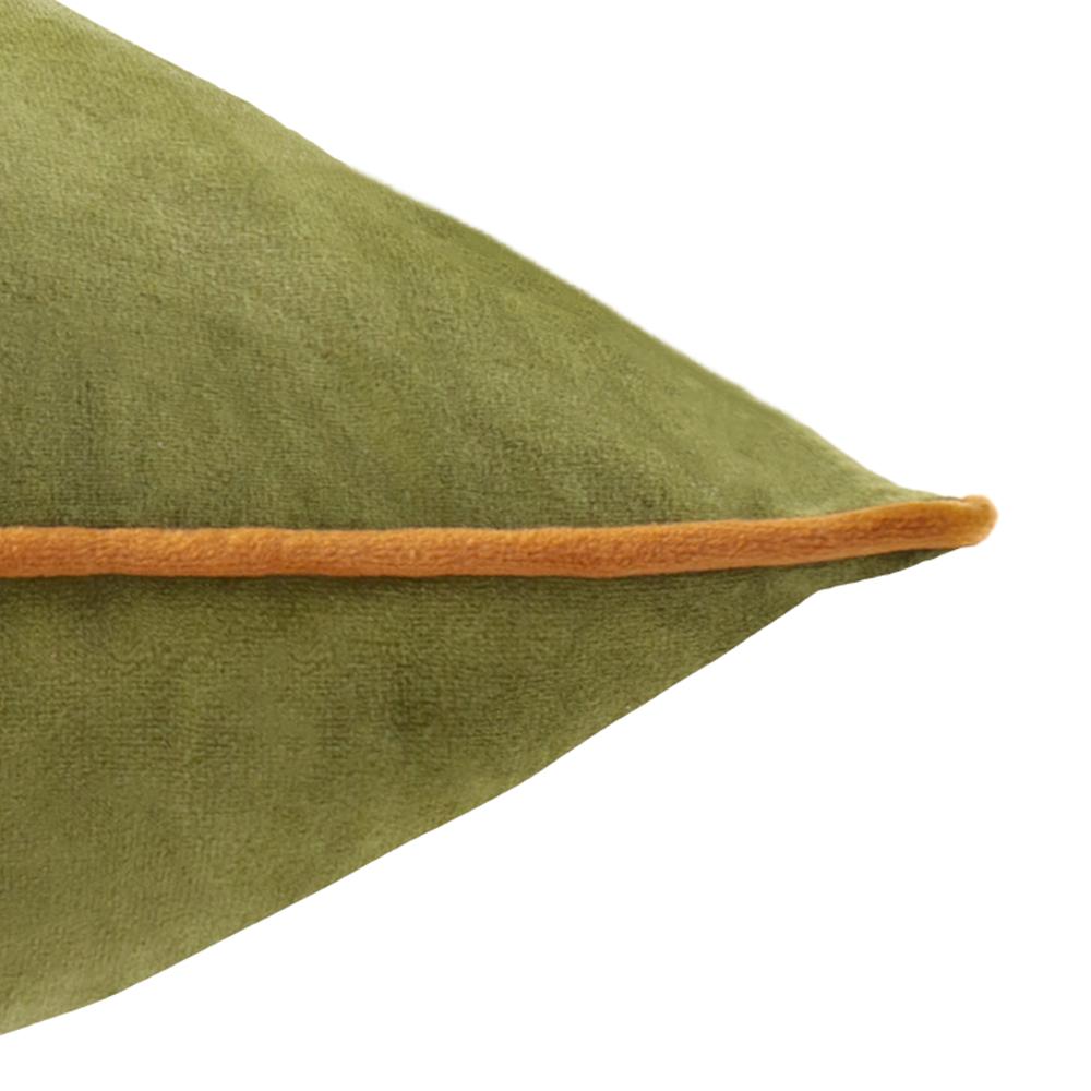 Olive-Ginger - Lifestyle - Furn Meridian Velvet Cushion Cover