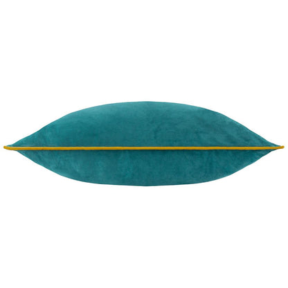 Teal-Ocher - Lifestyle - Furn Meridian Velvet Cushion Cover