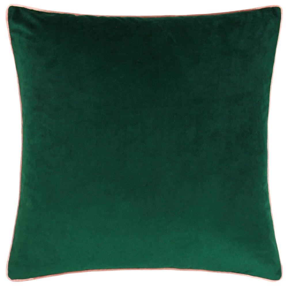 Emerald-Blush - Front - Furn Meridian Velvet Cushion Cover