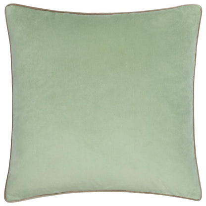 Eucalyptus-Natural - Front - Furn Meridian Velvet Cushion Cover