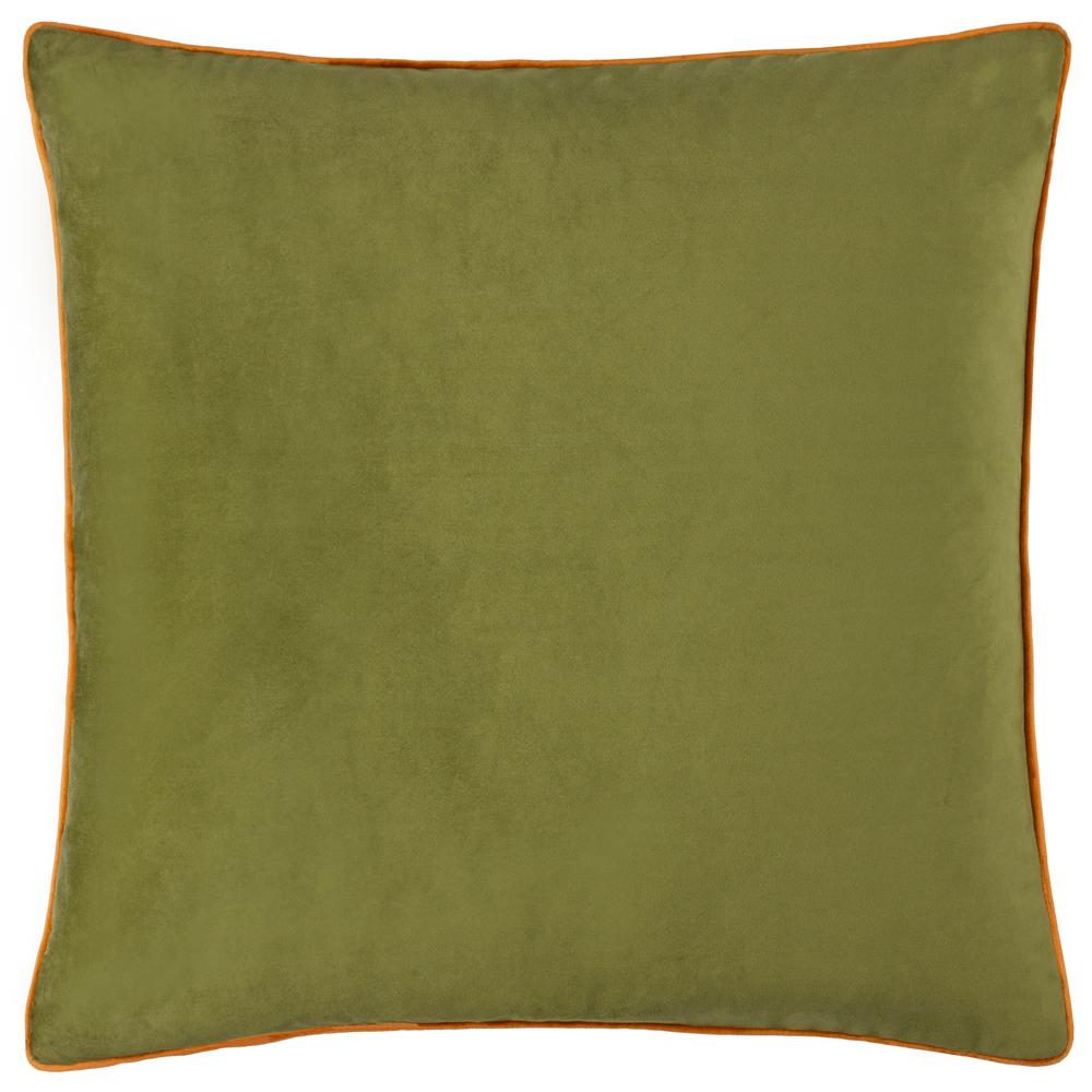 Olive-Ginger - Back - Furn Meridian Velvet Cushion Cover