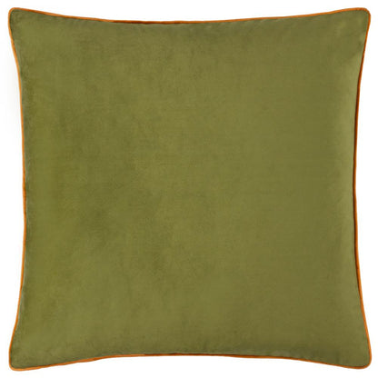 Olive-Ginger - Back - Furn Meridian Velvet Cushion Cover