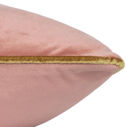 Blush - Side - Furn Meridian Velvet Cushion Cover