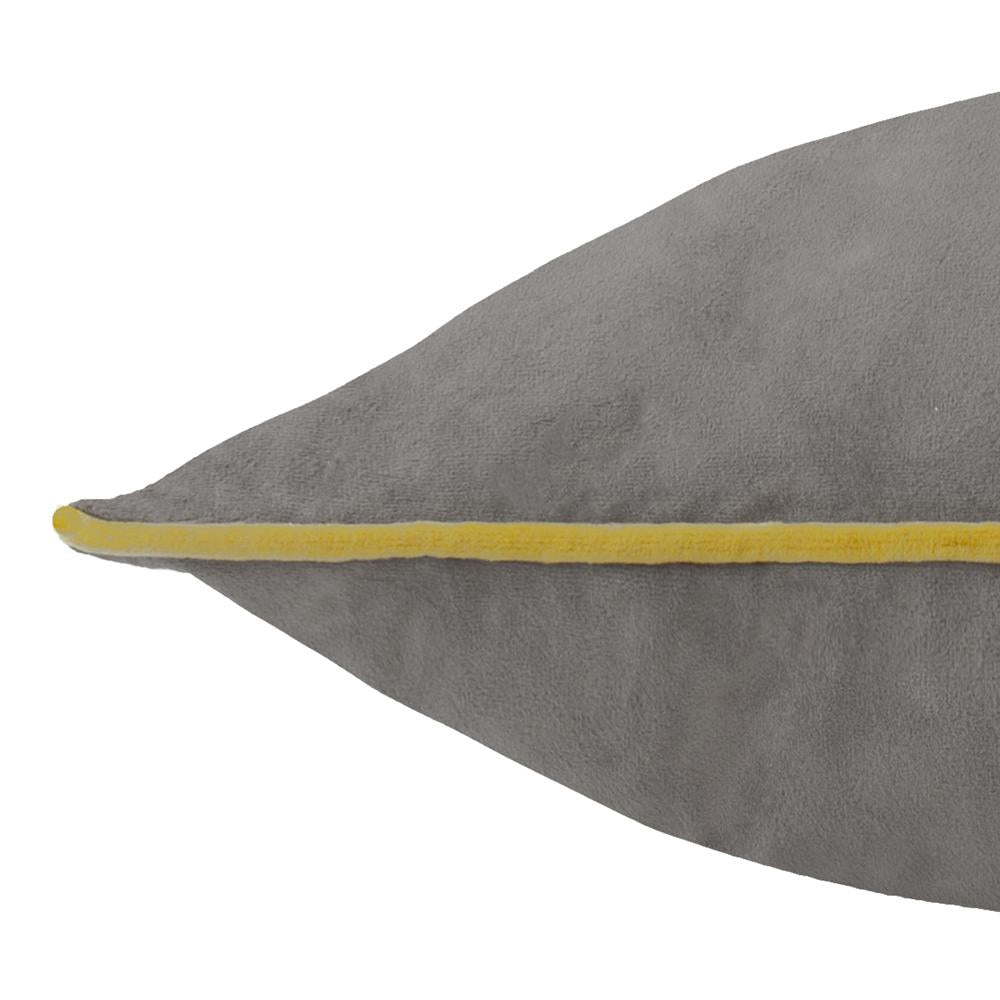 Charcoal-Moss - Side - Furn Meridian Velvet Cushion Cover