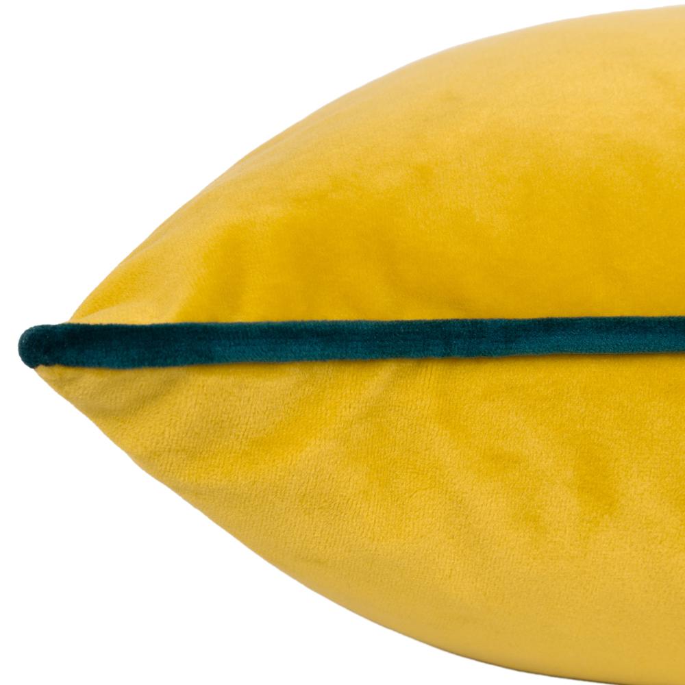 Cylon-Teal - Side - Furn Meridian Velvet Cushion Cover