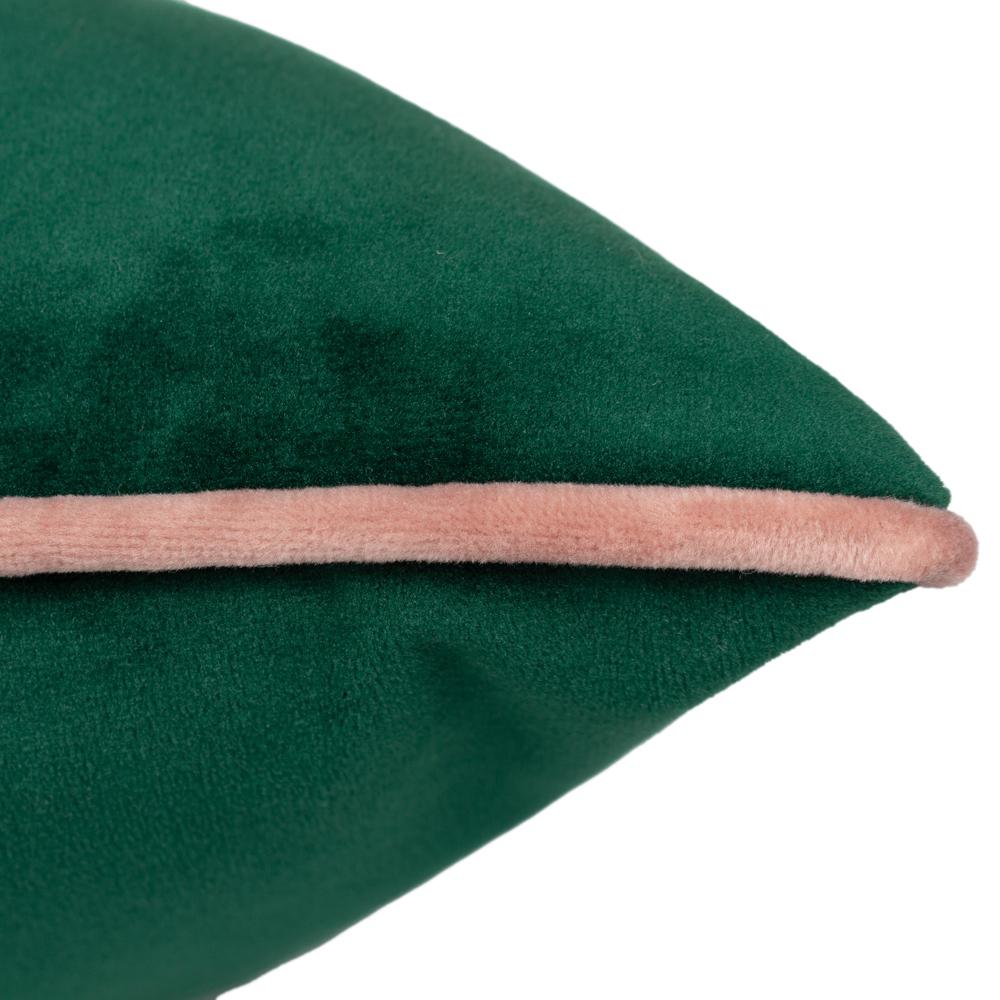 Emerald-Blush - Side - Furn Meridian Velvet Cushion Cover
