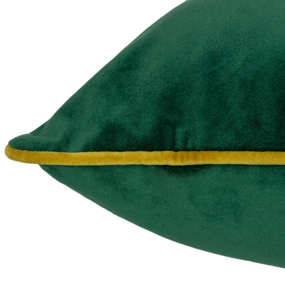 Emerald-Moss - Side - Furn Meridian Velvet Cushion Cover