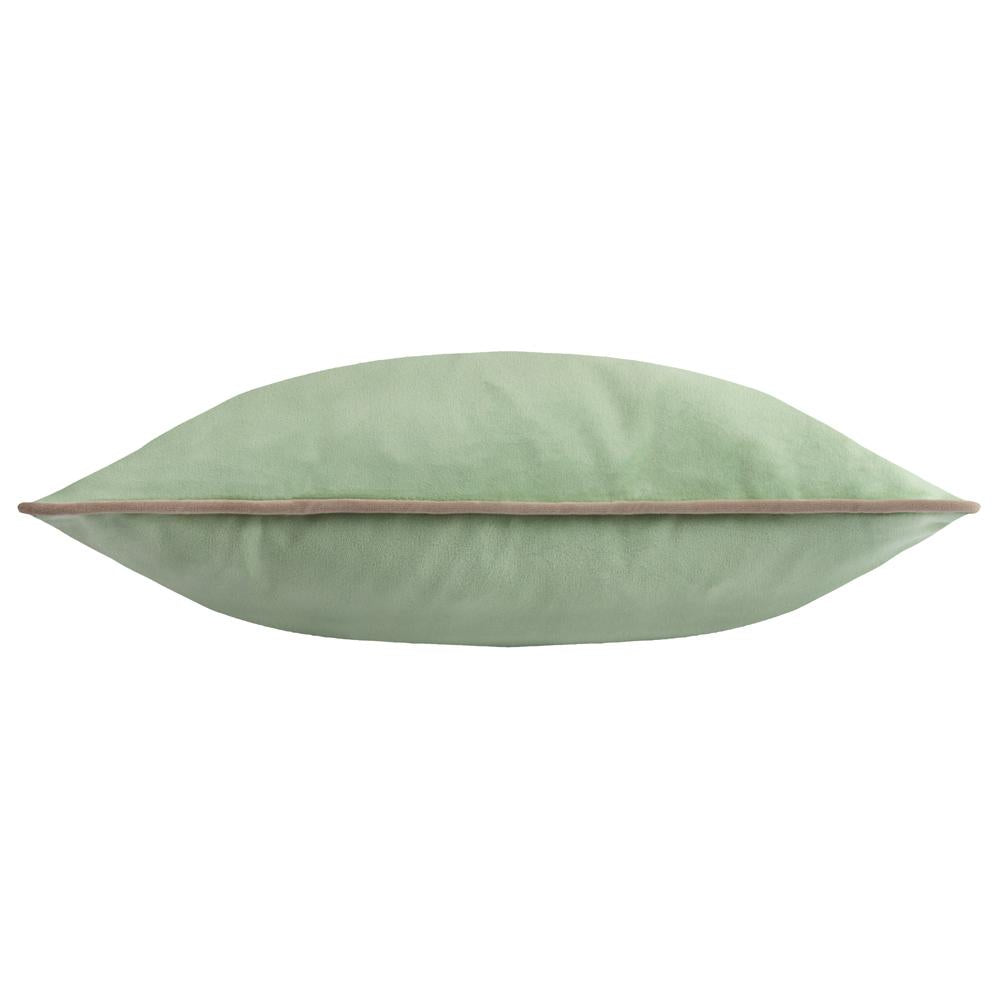 Eucalyptus-Natural - Side - Furn Meridian Velvet Cushion Cover