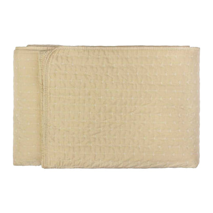 Champagne - Front - Paoletti Henley Pin-cord Bedspread