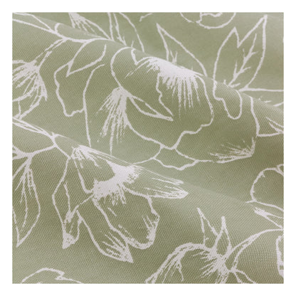 Sage - Lifestyle - Wylder Bella Lined Floral Pencil Pleat Curtains