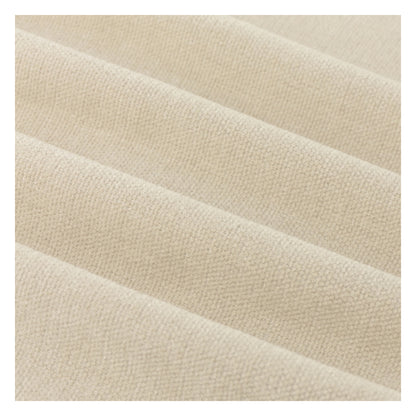 Ecru - Pack Shot - Furn Chenille Lined Pencil Pleat Curtains