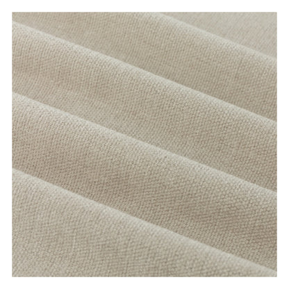 Natural - Pack Shot - Furn Chenille Lined Pencil Pleat Curtains