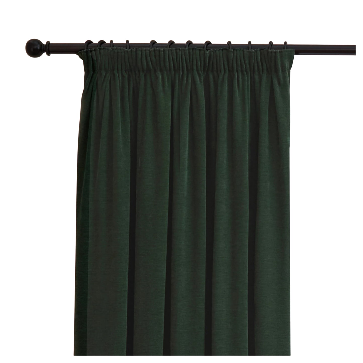 Bottle - Lifestyle - Furn Chenille Lined Pencil Pleat Curtains