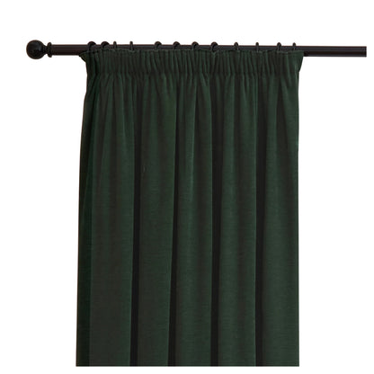 Bottle - Lifestyle - Furn Chenille Lined Pencil Pleat Curtains