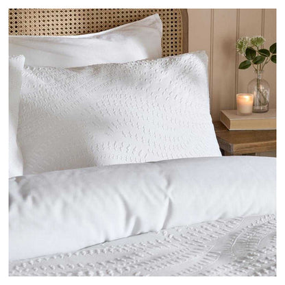 White - Back - Wylder Georgia Reversible Duvet Cover Set