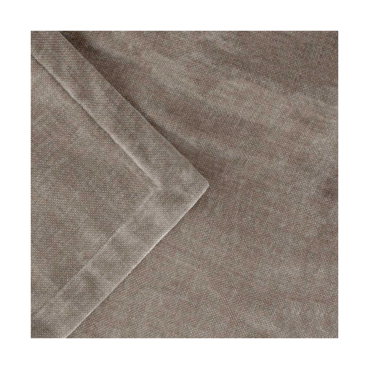 Greige - Back - Yard Chenille Heavy Throw