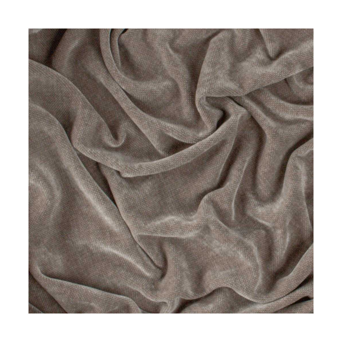 Greige - Side - Yard Chenille Heavy Throw