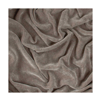 Greige - Side - Yard Chenille Heavy Throw