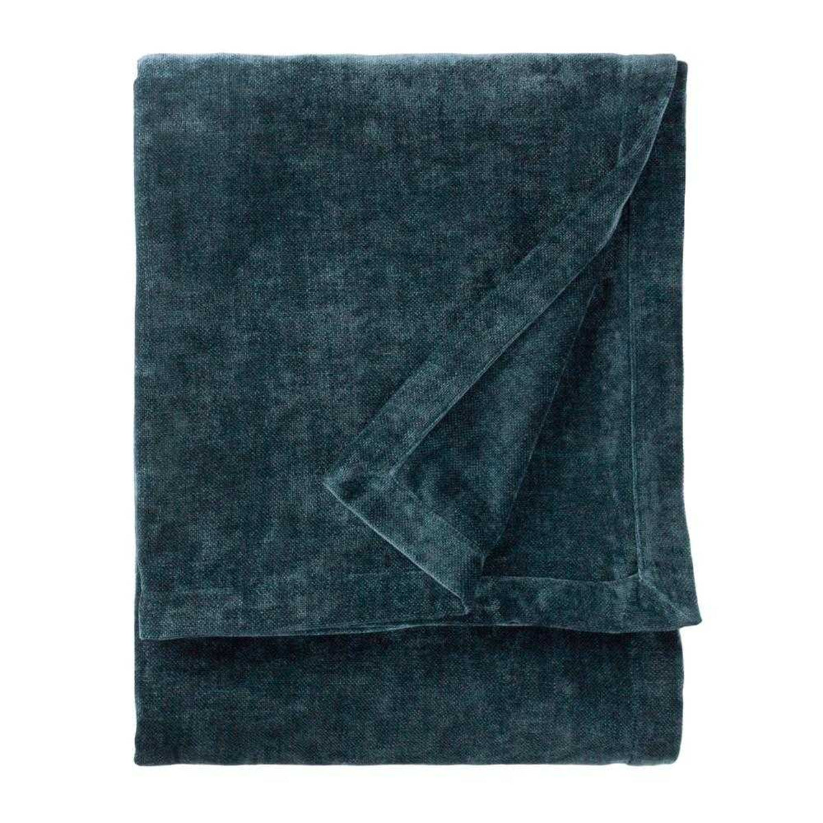 Navy - Front - Yard Chenille Heavy Throw