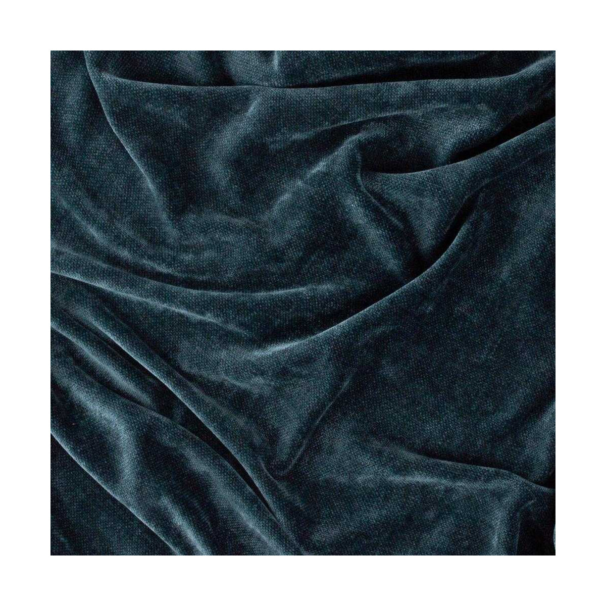 Navy - Side - Yard Chenille Heavy Throw