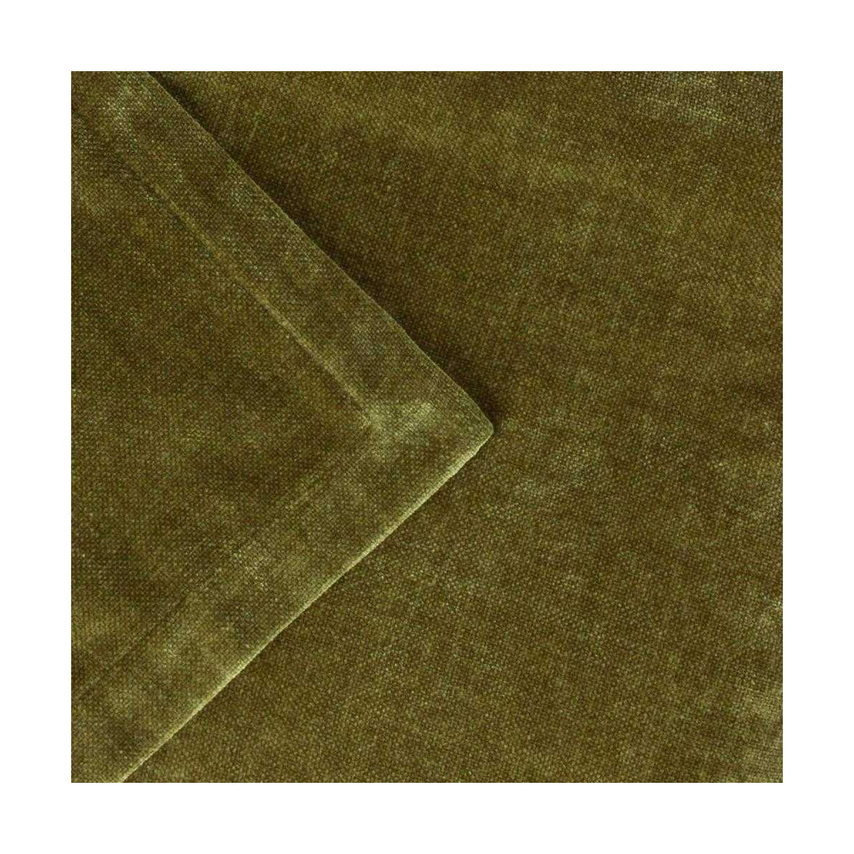 Olive - Back - Yard Chenille Heavy Throw