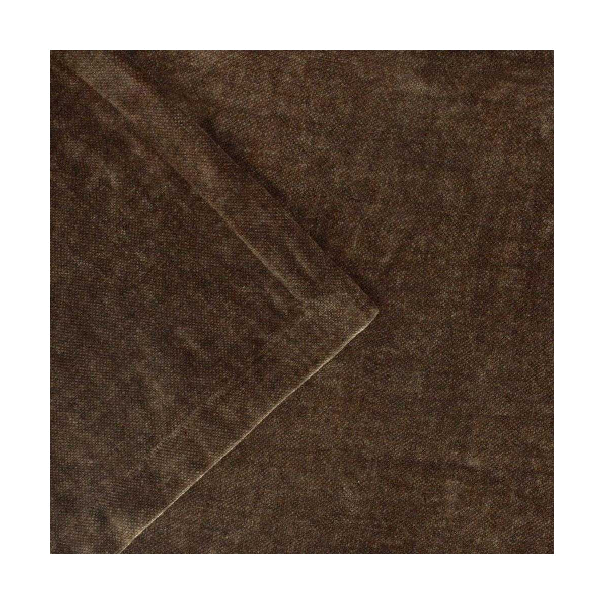 Brown - Back - Yard Chenille Heavy Throw