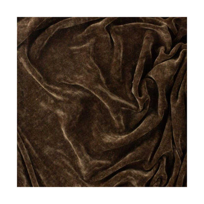 Brown - Side - Yard Chenille Heavy Throw