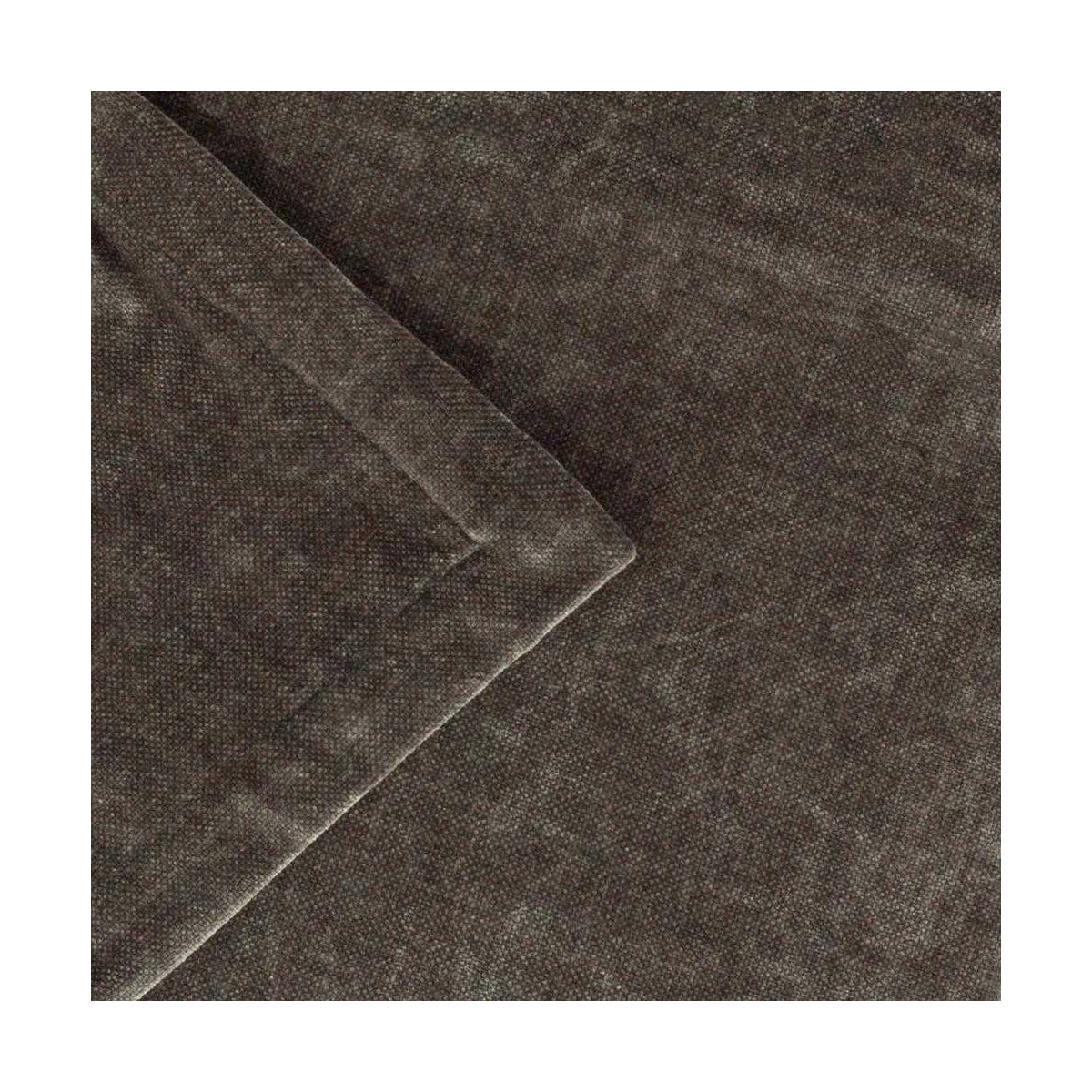 Charcoal - Back - Yard Chenille Heavy Throw