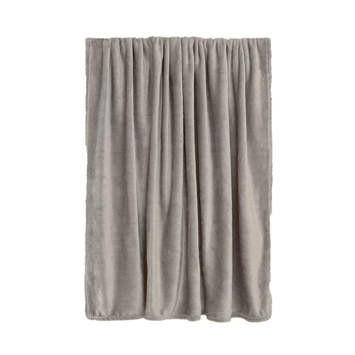 Grey - Side - Furn Harrow Fleece Throw