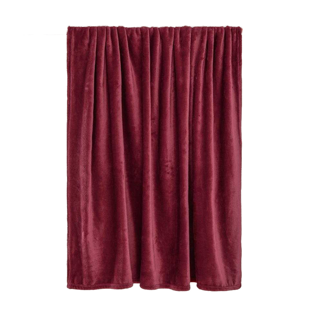 Berry - Side - Furn Harrow Fleece Throw