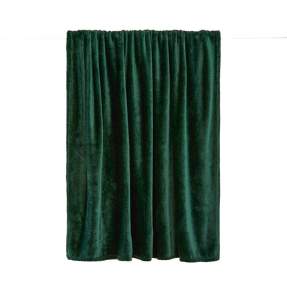 Emerald - Side - Furn Harrow Fleece Throw