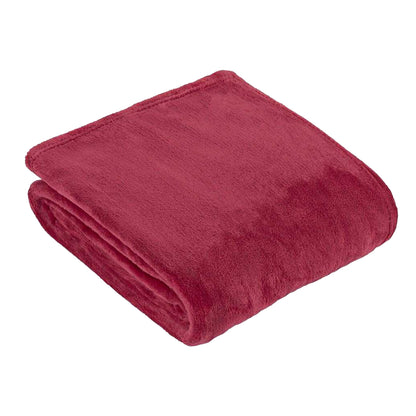 Berry - Front - Furn Harrow Fleece Throw