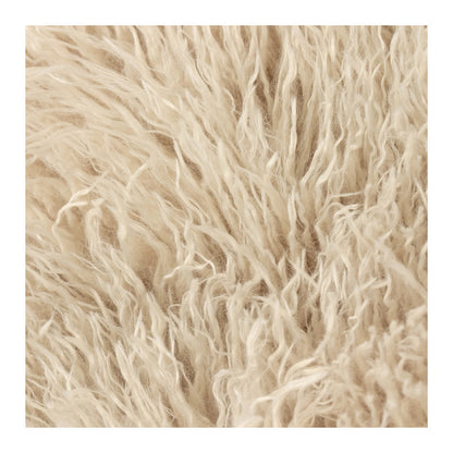 Natural - Side - Furn Rowan Faux Fur Throw