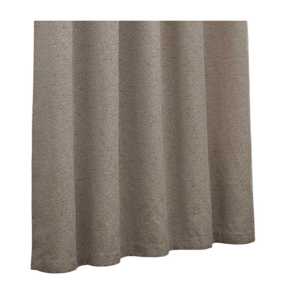 Silver - Front - Paoletti New Galaxy Chenille Eyelet Curtains