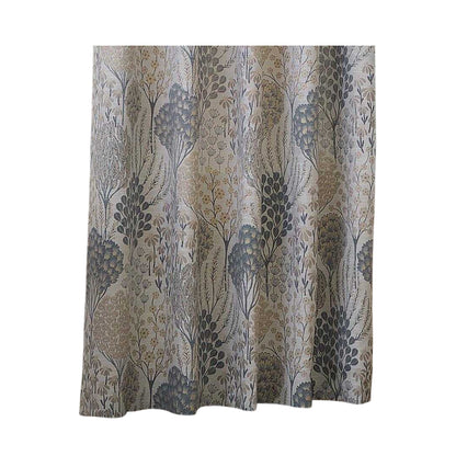 Wedgewood - Front - Wylder Ophelia Jacquard Floral Eyelet Curtains