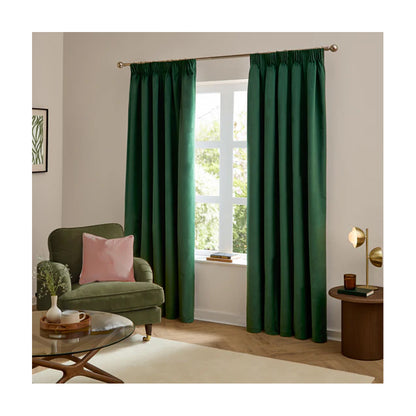 Emerald - Lifestyle - Furn Ultimate Velvet Eyelet Curtains