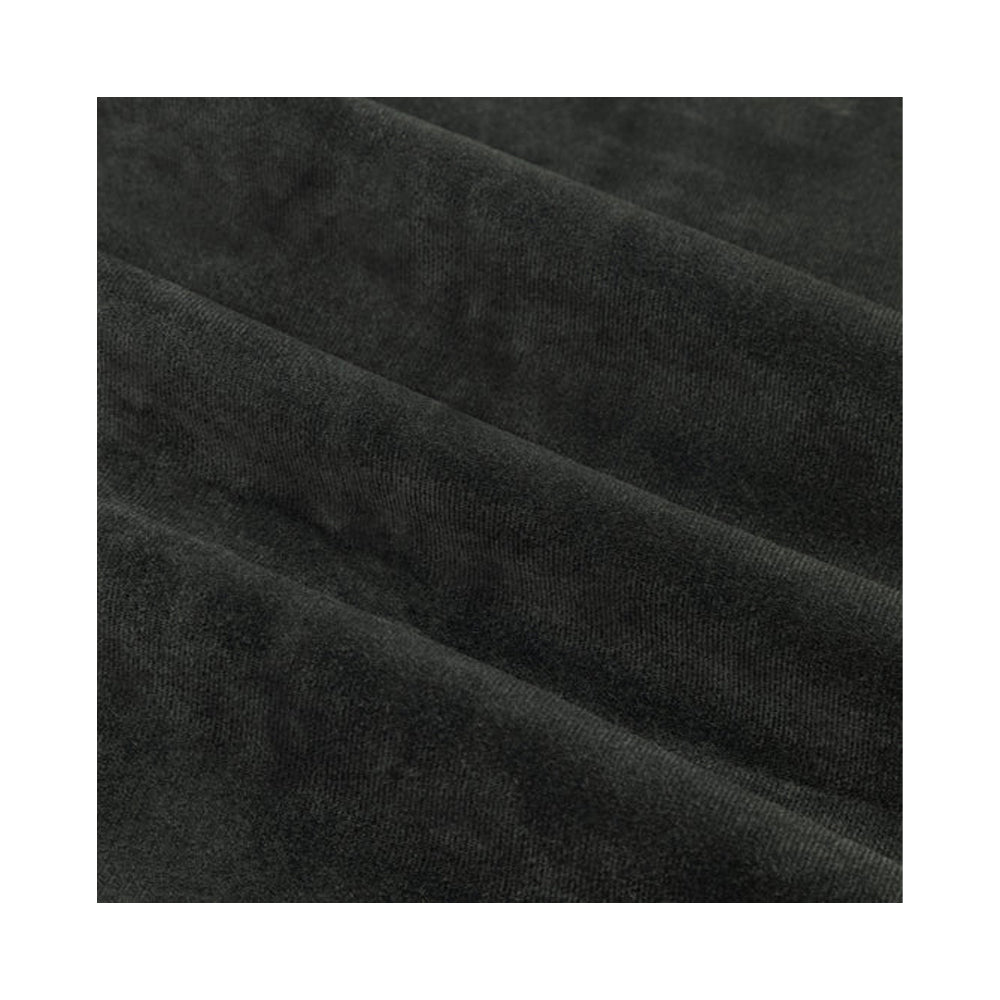 Black - Side - Furn Ultimate Velvet Eyelet Curtains