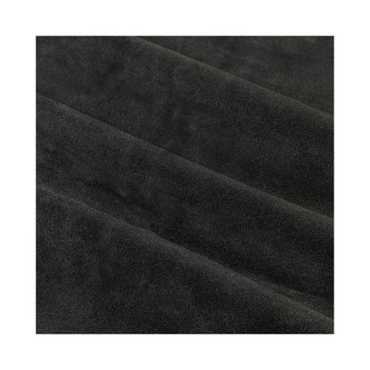 Black - Side - Furn Ultimate Velvet Eyelet Curtains