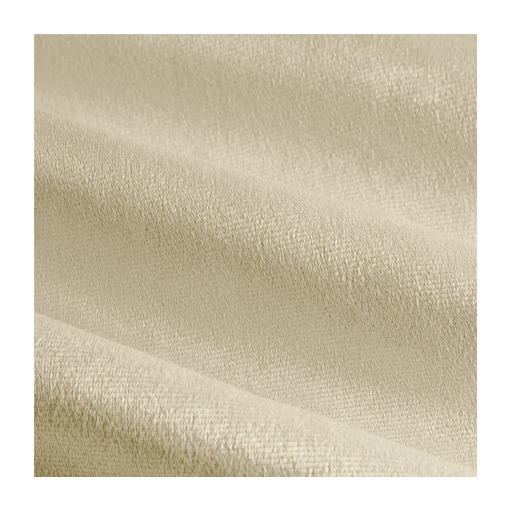 Natural - Side - Furn Ultimate Velvet Eyelet Curtains