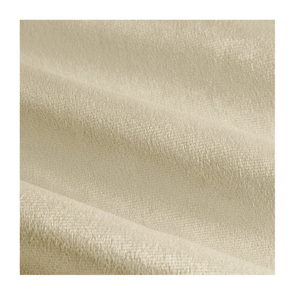 Natural - Side - Furn Ultimate Velvet Eyelet Curtains