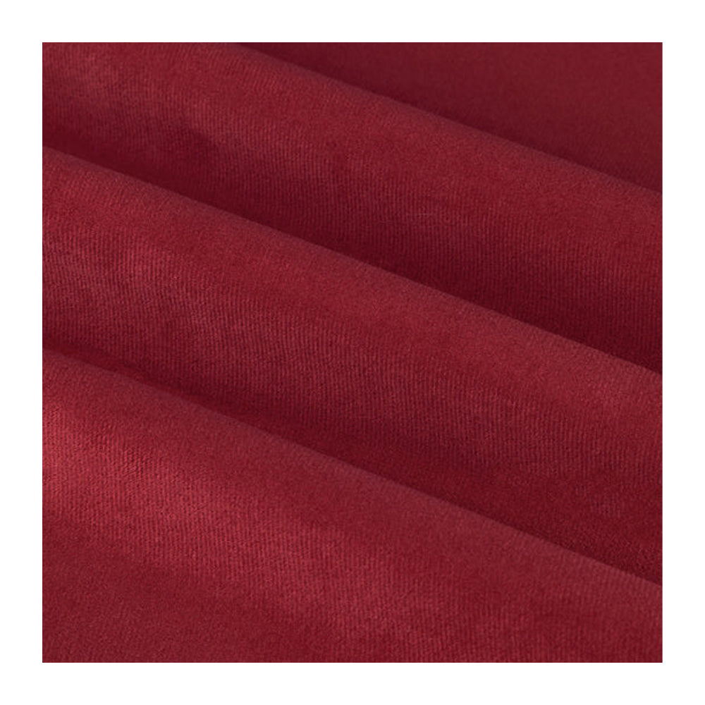 Burgundy - Side - Furn Ultimate Velvet Eyelet Curtains