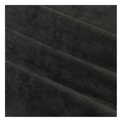 Black - Side - Furn Ultimate Velvet Pencil Pleat Curtains