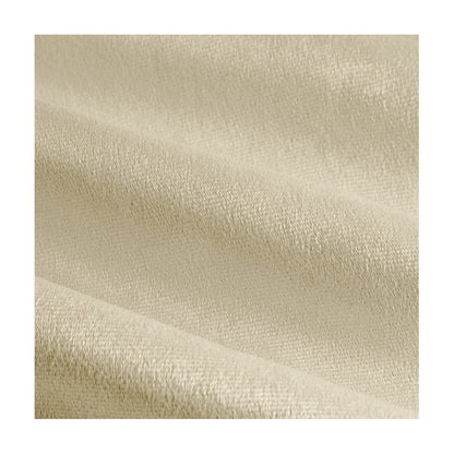 Natural - Side - Furn Ultimate Velvet Pencil Pleat Curtains
