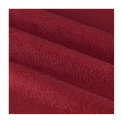 Burgundy - Side - Furn Ultimate Velvet Pencil Pleat Curtains