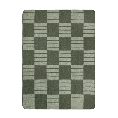 Moss - Back - Yard Harlech Woven Reversible Throw